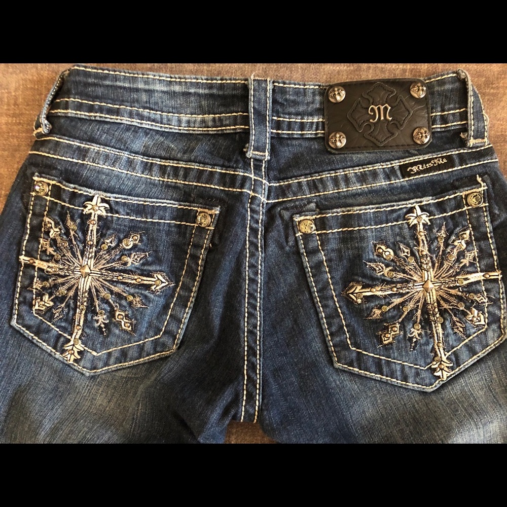 Miss Me Boot Cut Jeans Size 26